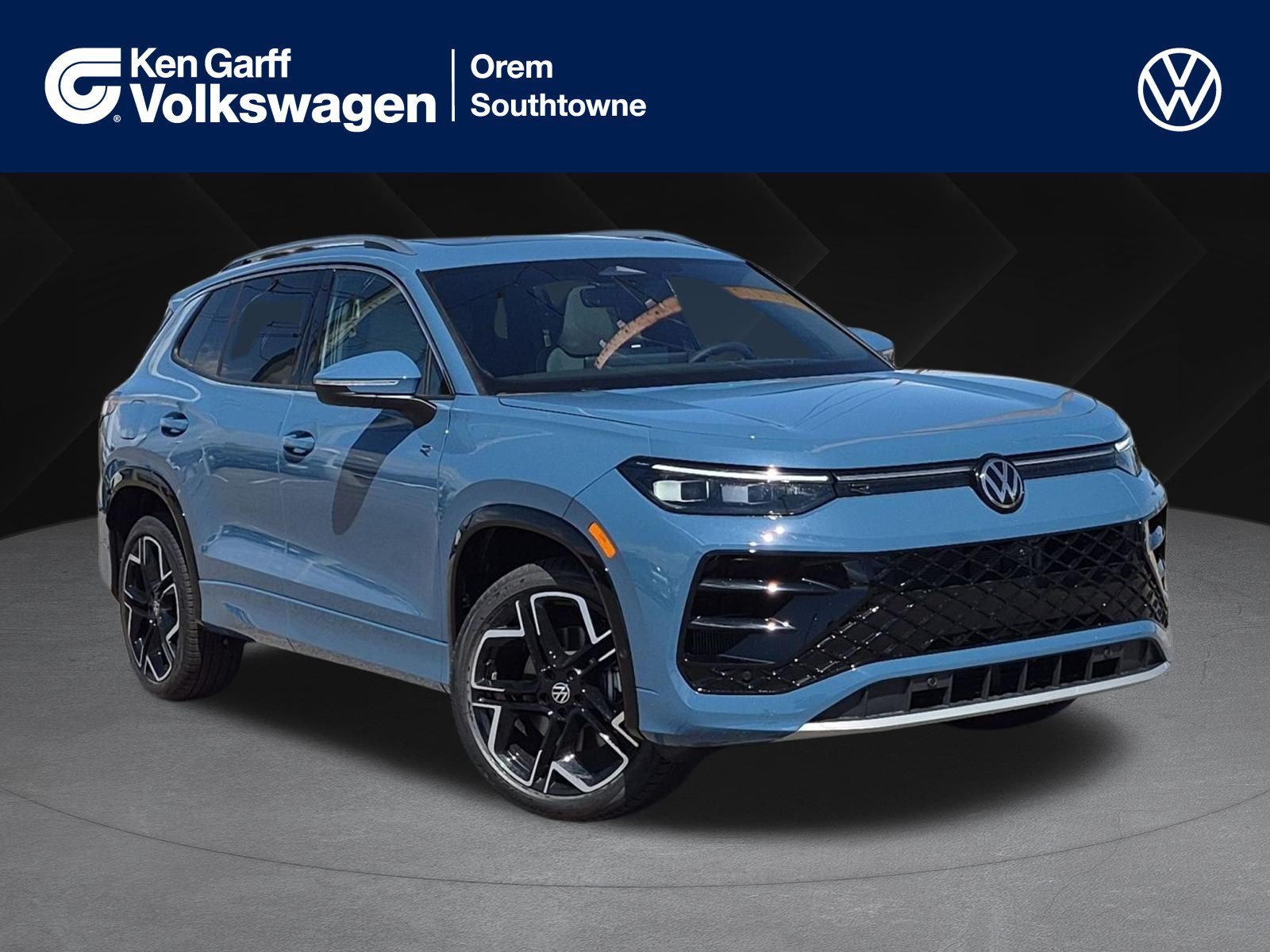 New 2026 Monterey Blue Pearl Volkswagen SEL R-Line Turbo image 1