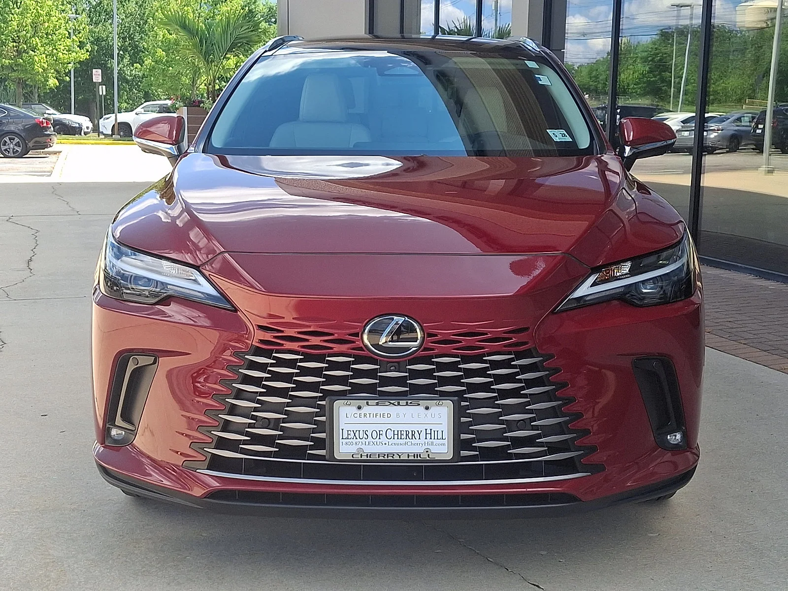 Certified Used 2023 MATADOR RED MICA Lexus  image 2