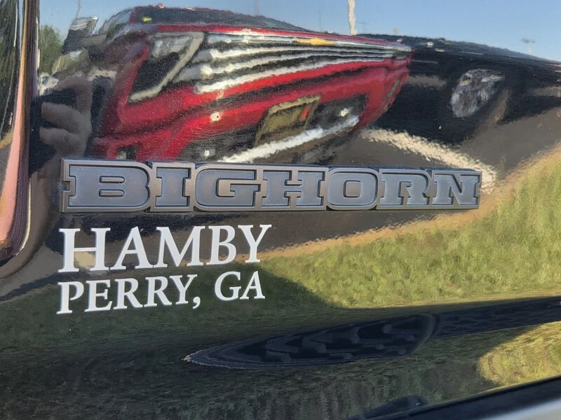 Used 2025 Diamond Black RAM BIG HORN image 12