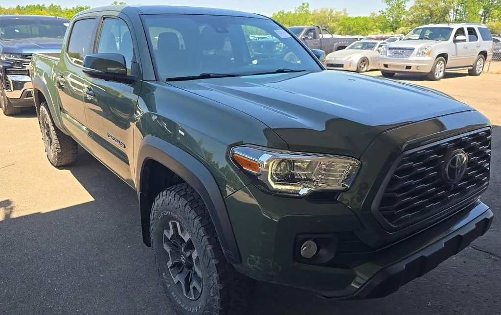 Used 2021 Army Green Toyota  image 2