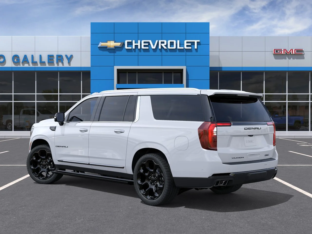 New 2027 Glacier White Tricoat GMC Denali Ultimate image 3