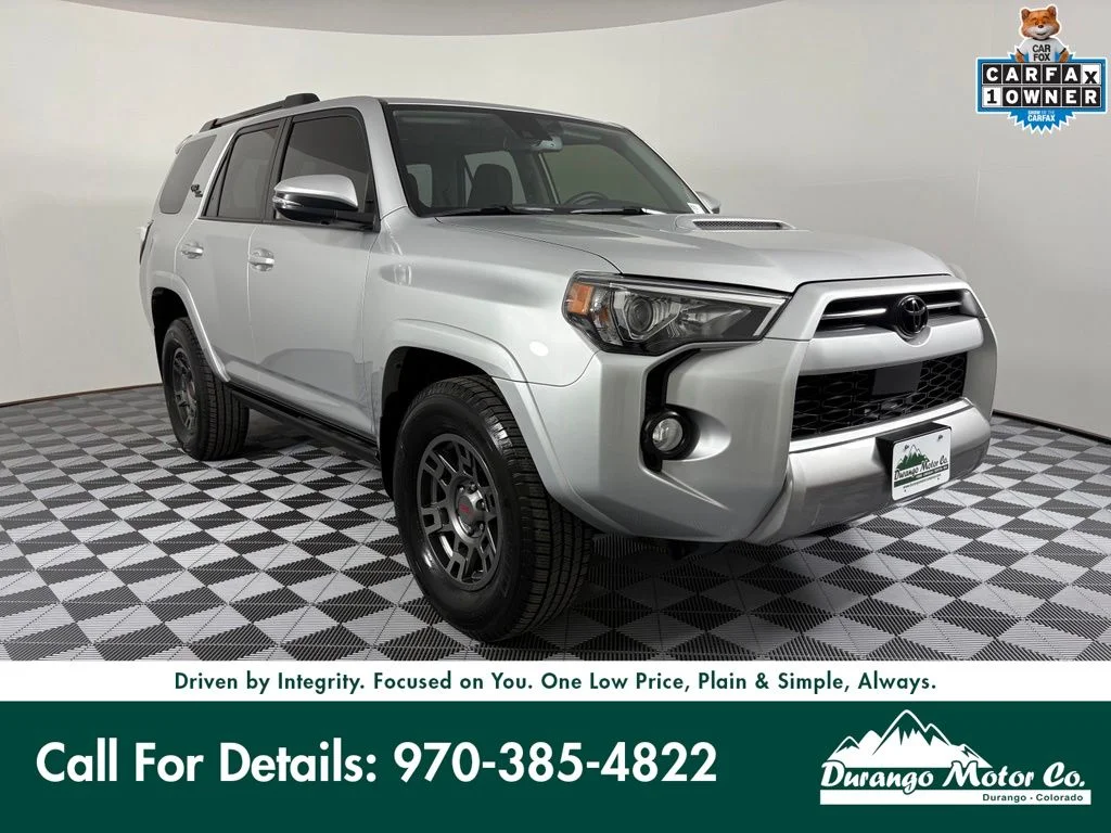 Used 2020 Silver Toyota TRD Off-Road Premium image 5