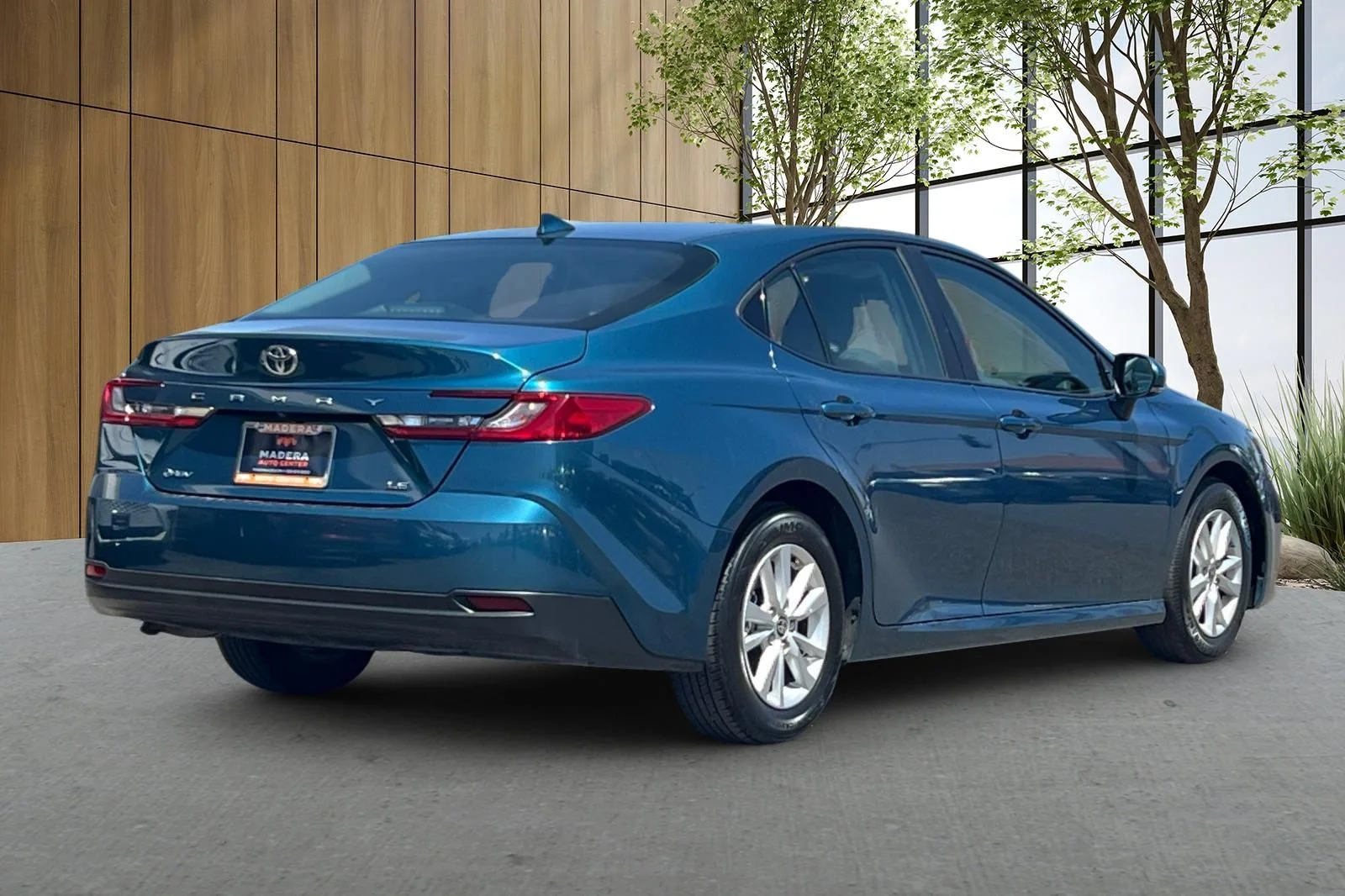Used 2025 Blue Toyota LE image 4