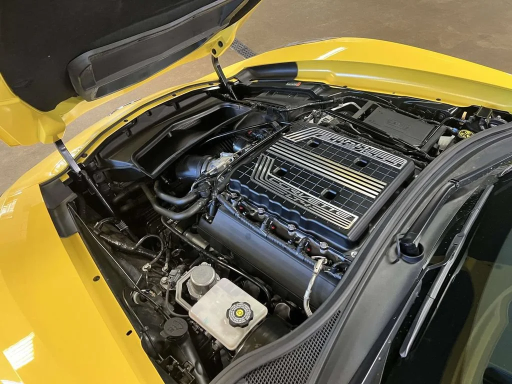 Used 2017 CORVETTE RACING YELLOW TINTCOAT Chevrolet Z06 2LZ image 12