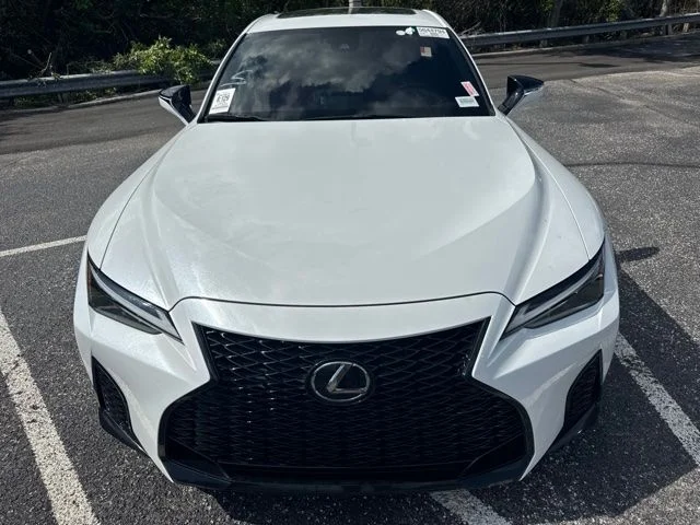 Certified Used 2024 White Lexus 350 F SPORT image 2