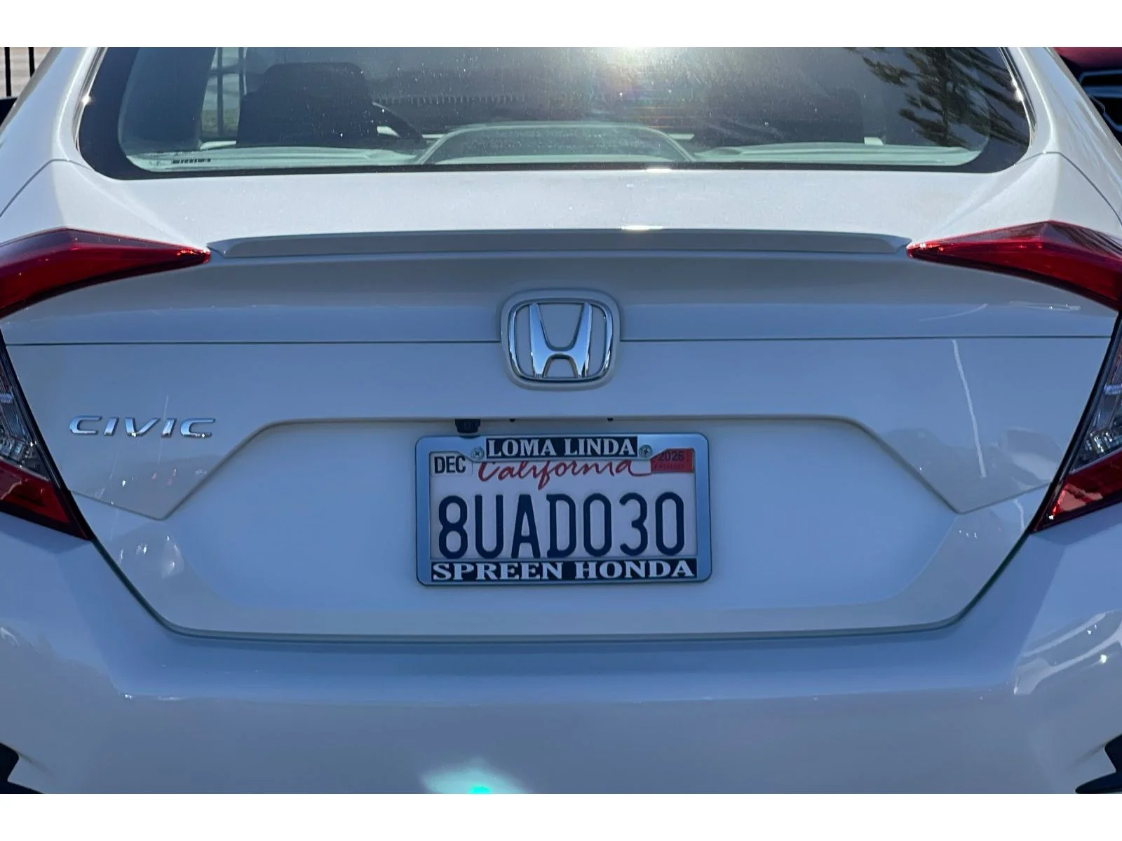 Used 2021 Platinum White Pearl Honda EX image 45