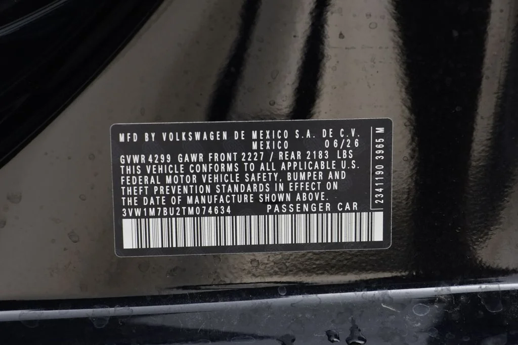 New 2026 Deep Black Volkswagen 2.0T Autobahn image 26