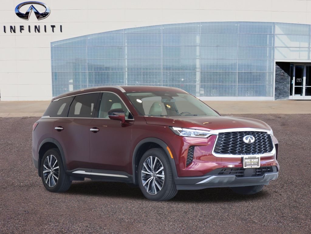 Certified Used 2025 Red INFINITI Sensory image 53