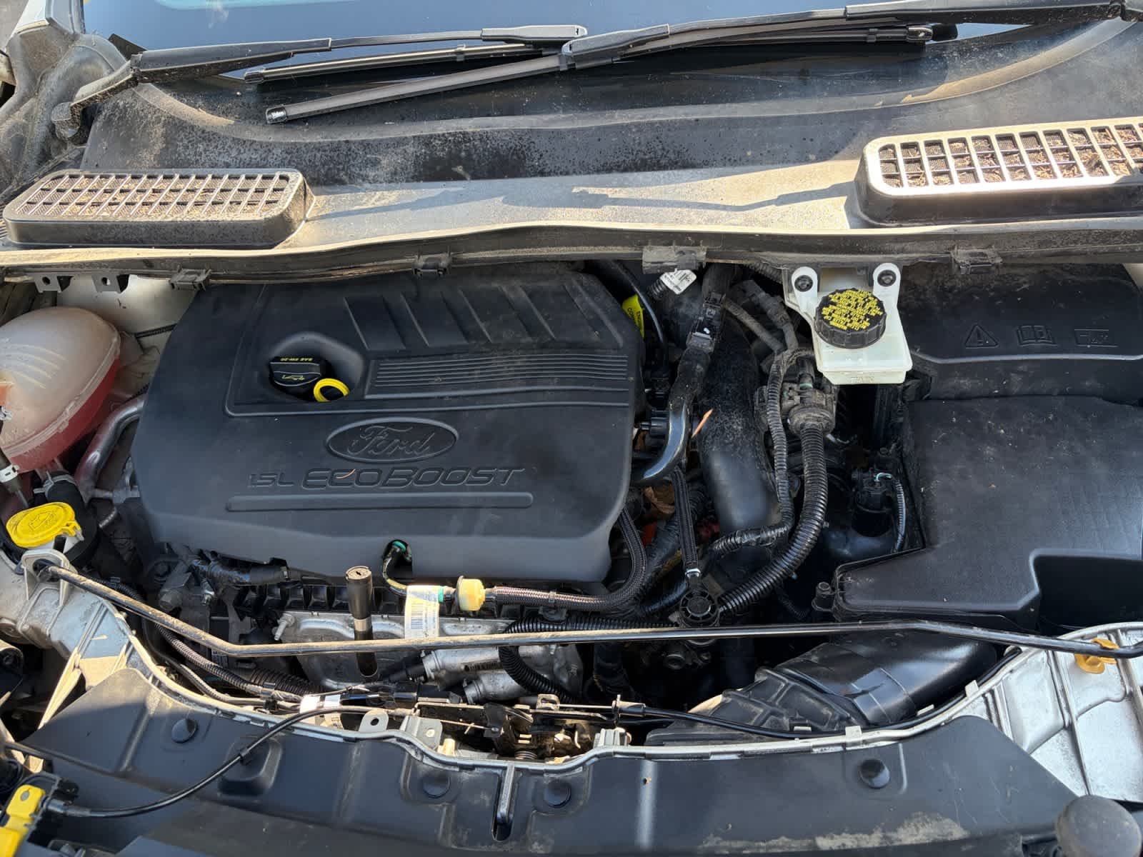 Used 2017 White Gold Ford SE image 27