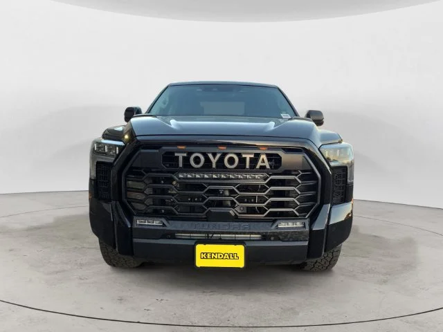 Used 2022 Midnight Black Metallic Toyota TRD Pro image 2