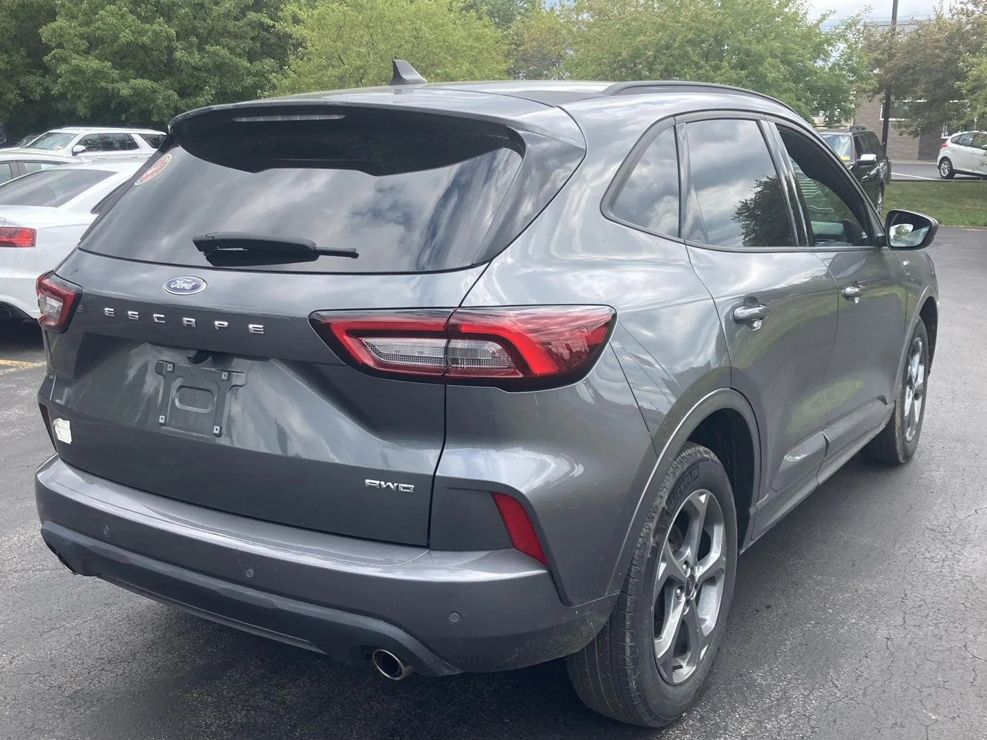 Used 2023 Carbonized Gray Ford ST-Line image 7