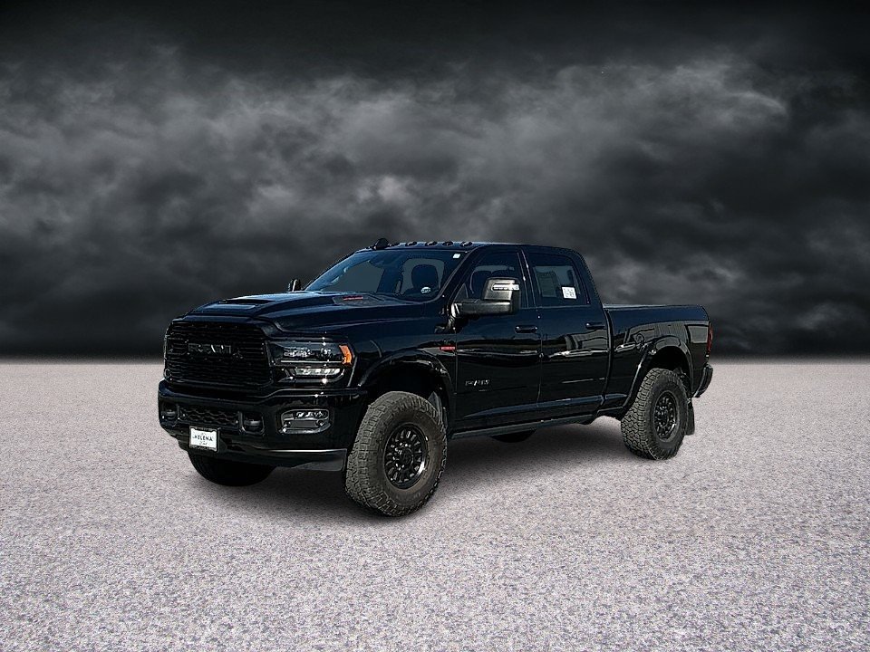 Used 2024 Diamond Black Crystal Pearlcoat Ram Limited Crew Cab 4x4 6