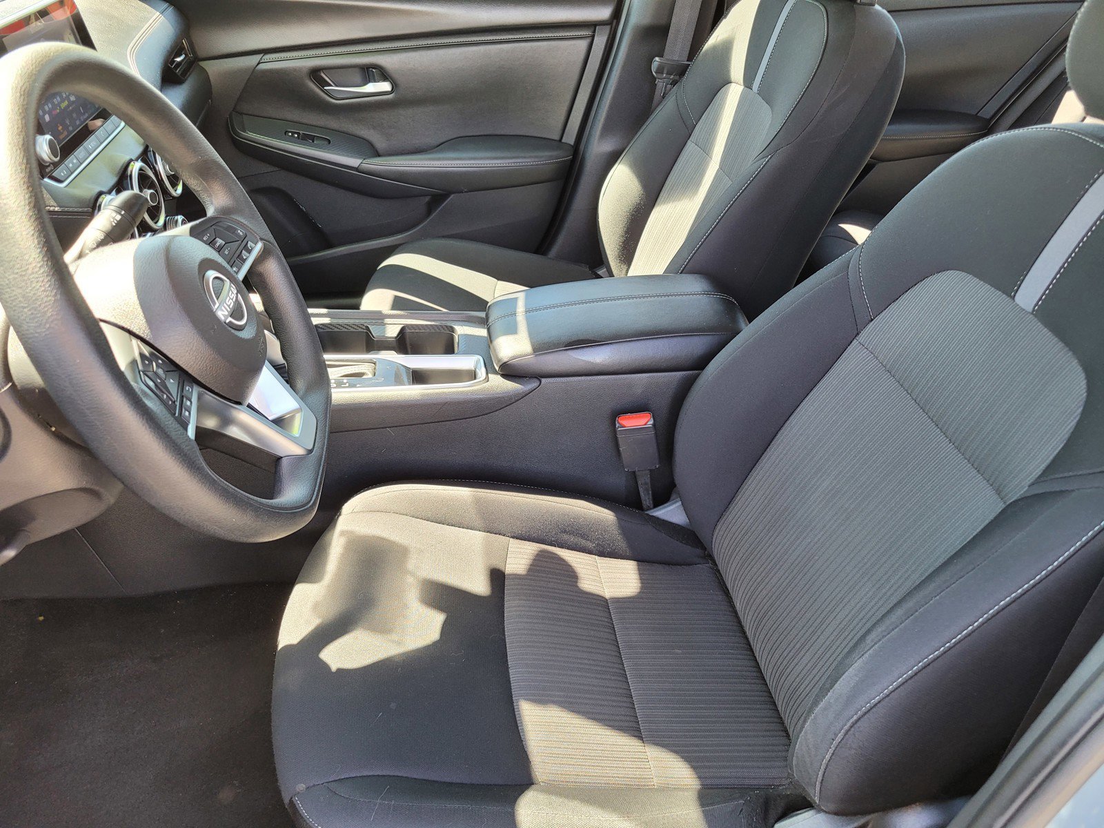Used 2024 Atlantic Gray Metallic Nissan SV image 15