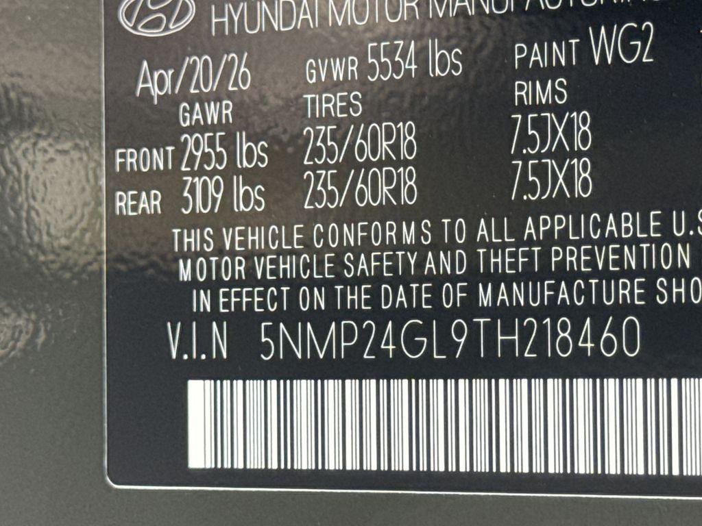 New 2026 Green Hyundai SEL FWD image 30