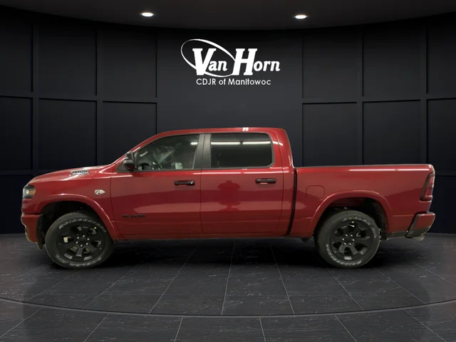 New 2026 Molten Red Pearl-Coat Exterior Paint RAM Big Horn/Lone Star image 11
