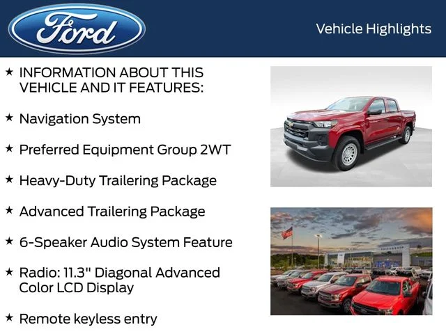 Certified Used 2025 Red Chevrolet Work Truck image 5