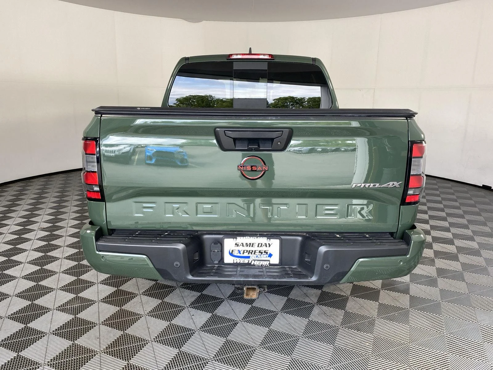 Used 2023 Tactical Green Metallic Nissan PRO-4X image 6