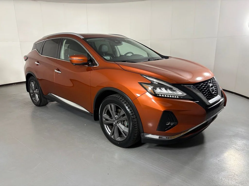 Used 2019 Orange Nissan Platinum image 2