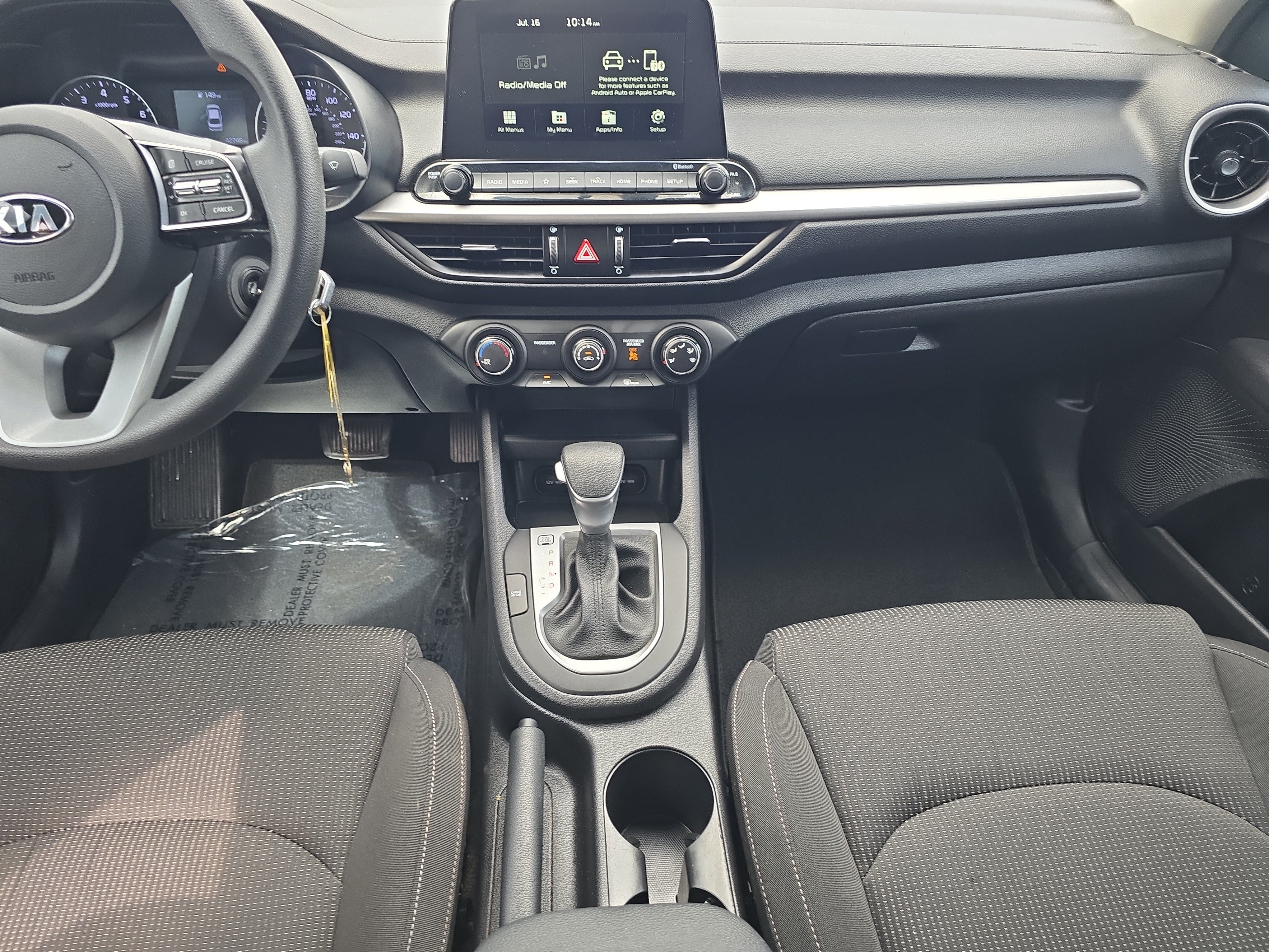 Certified Used 2021 Deep Sea Blue Kia LXS image 14