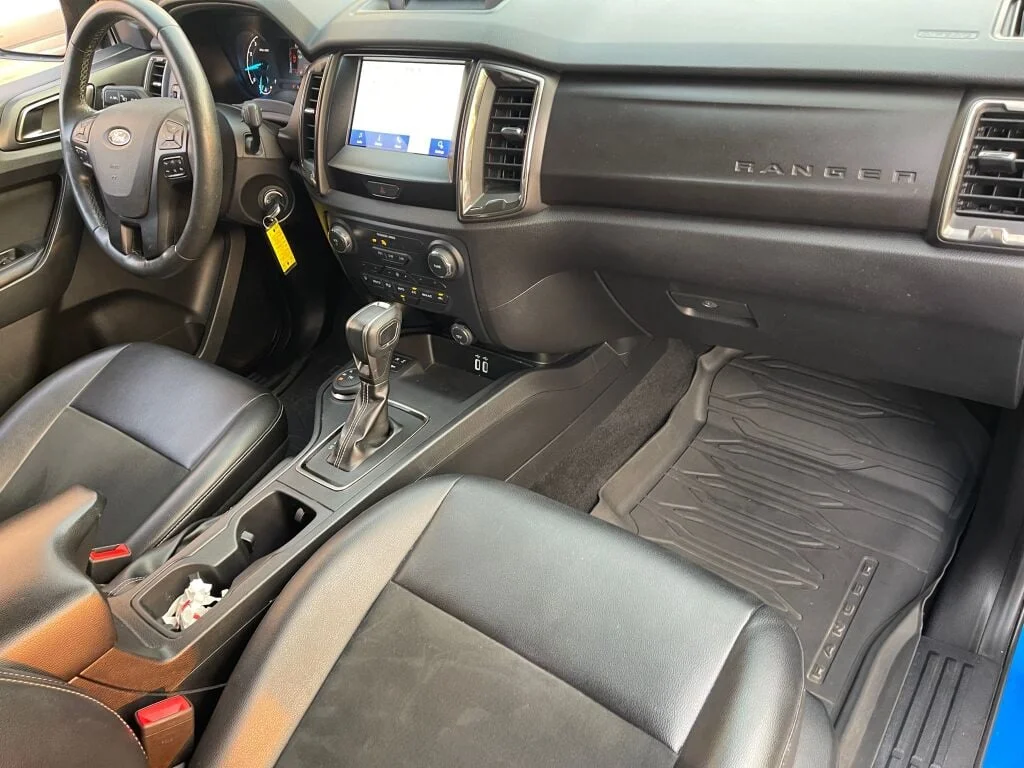 Certified Used 2021 Velocity Blue Metallic Ford XLT image 28