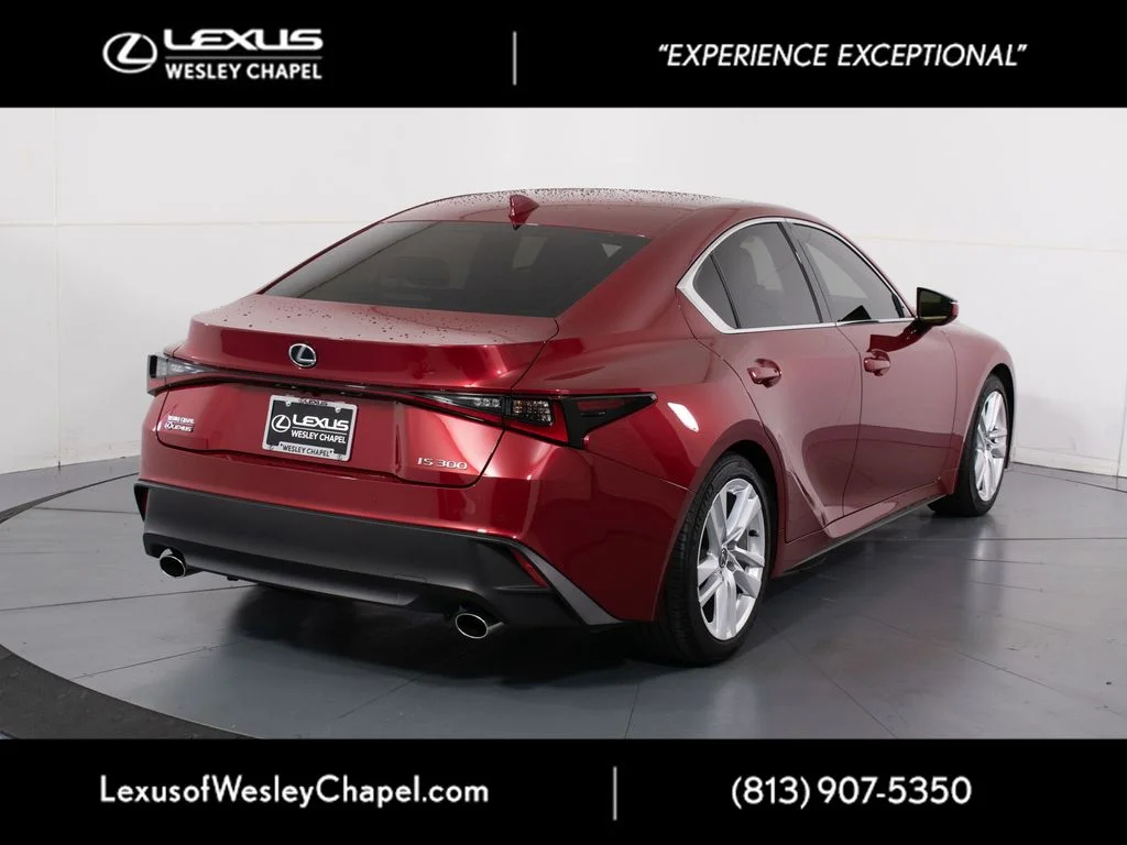 Certified Used 2025 Red Lexus 300 image 4