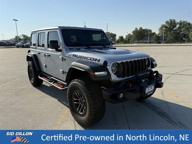 Used 2024 Silver Zynith Clearcoat Jeep Rubicon image 5