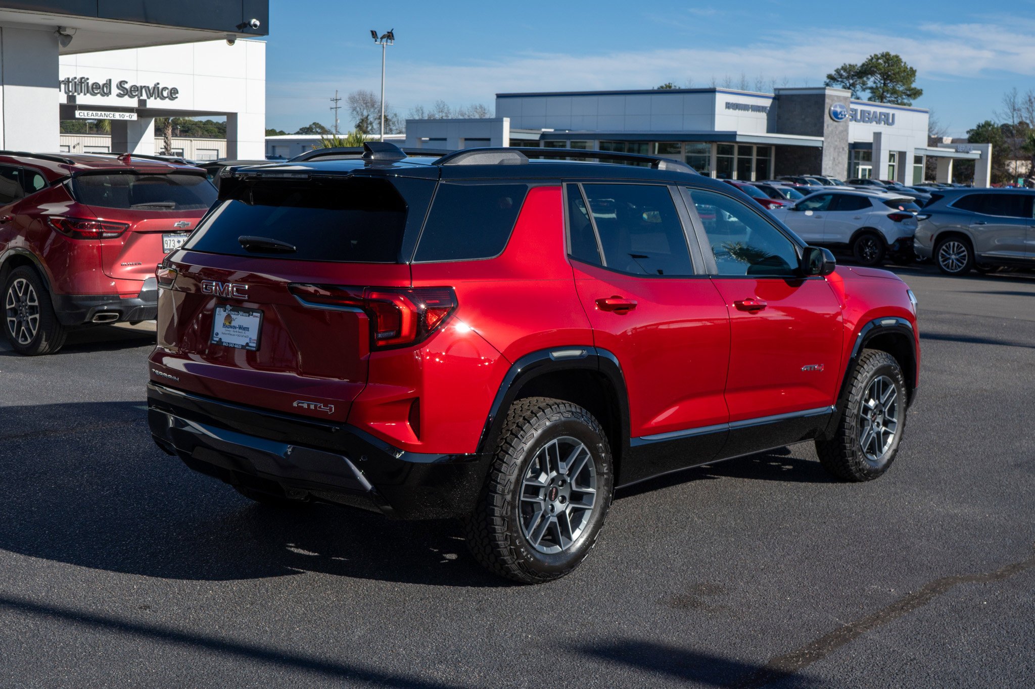 New 2026 Volcanic Red Tintcoat GMC AT4 image 3