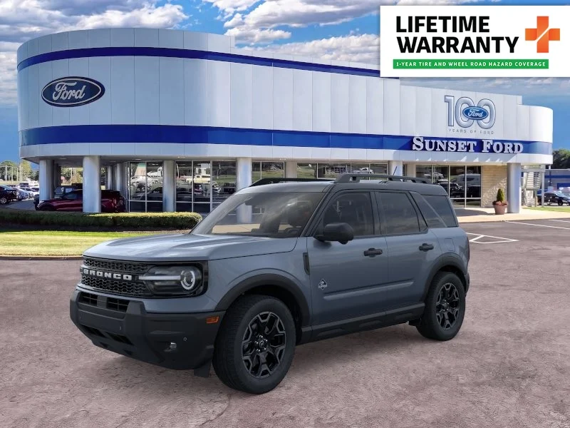 New 2026 Azure Gray Metallic Tri-Coat Ford Outer Banks image 1