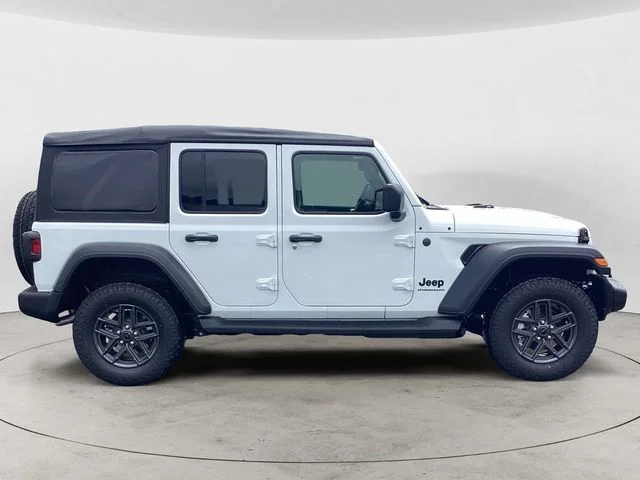 New 2026 Bright White Clearcoat Jeep 4-DOOR SPORT S image 7