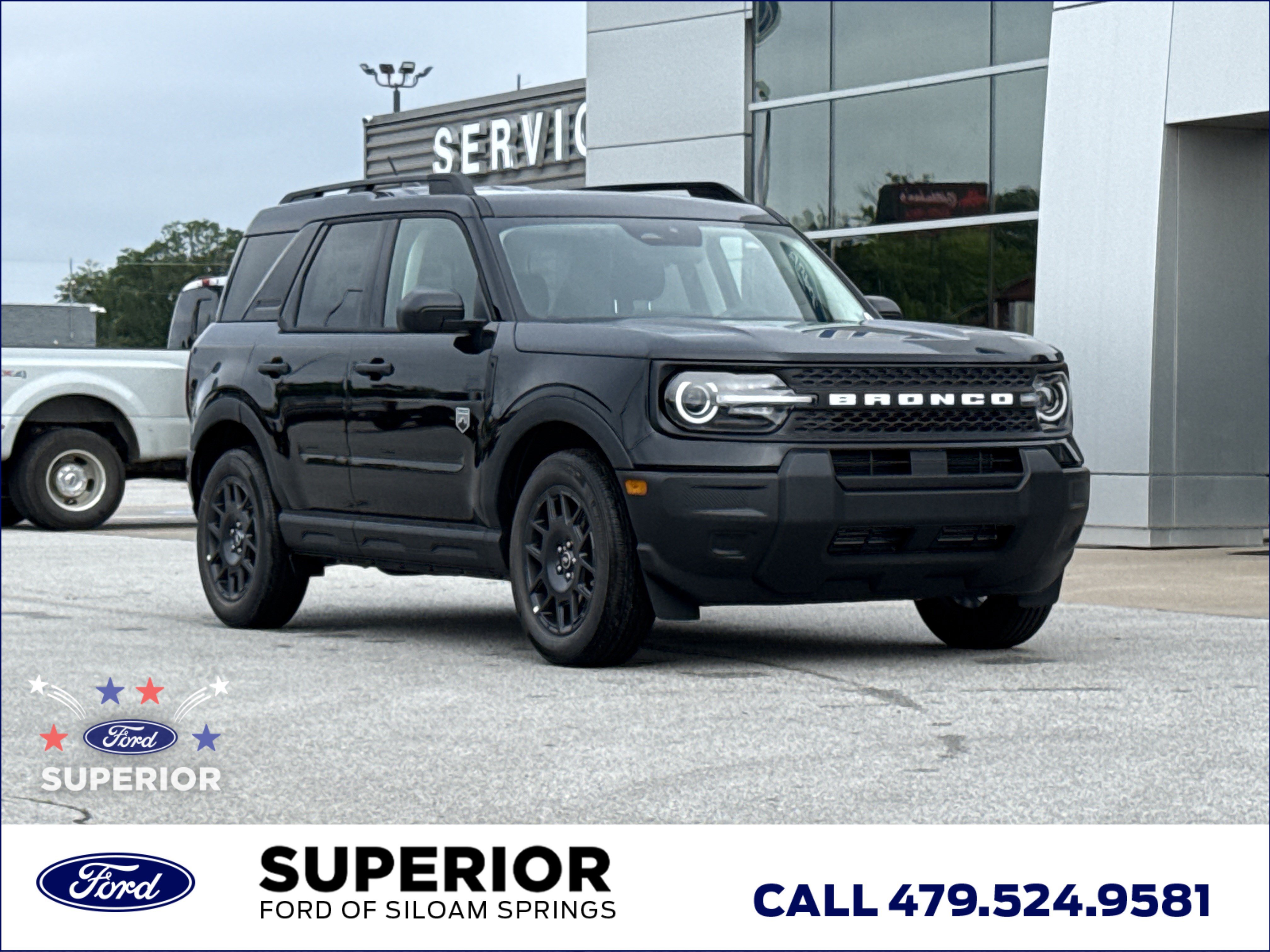 New 2026 Shadow Black Ford Big Bend 4WD image 1