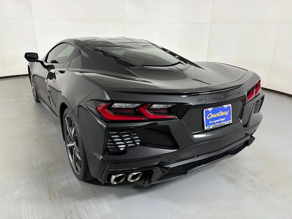 Certified Used 2023 Black Chevrolet Stingray image 7