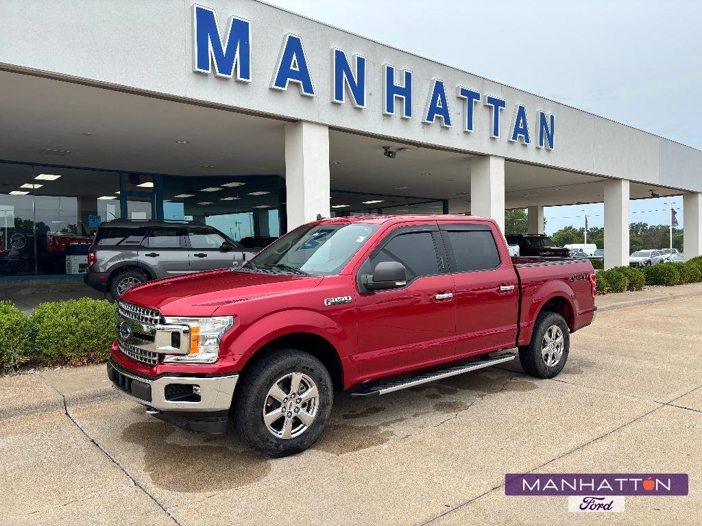 Used 2020 Rapid Red Metallic Tinted Clearcoat Ford XLT image 1