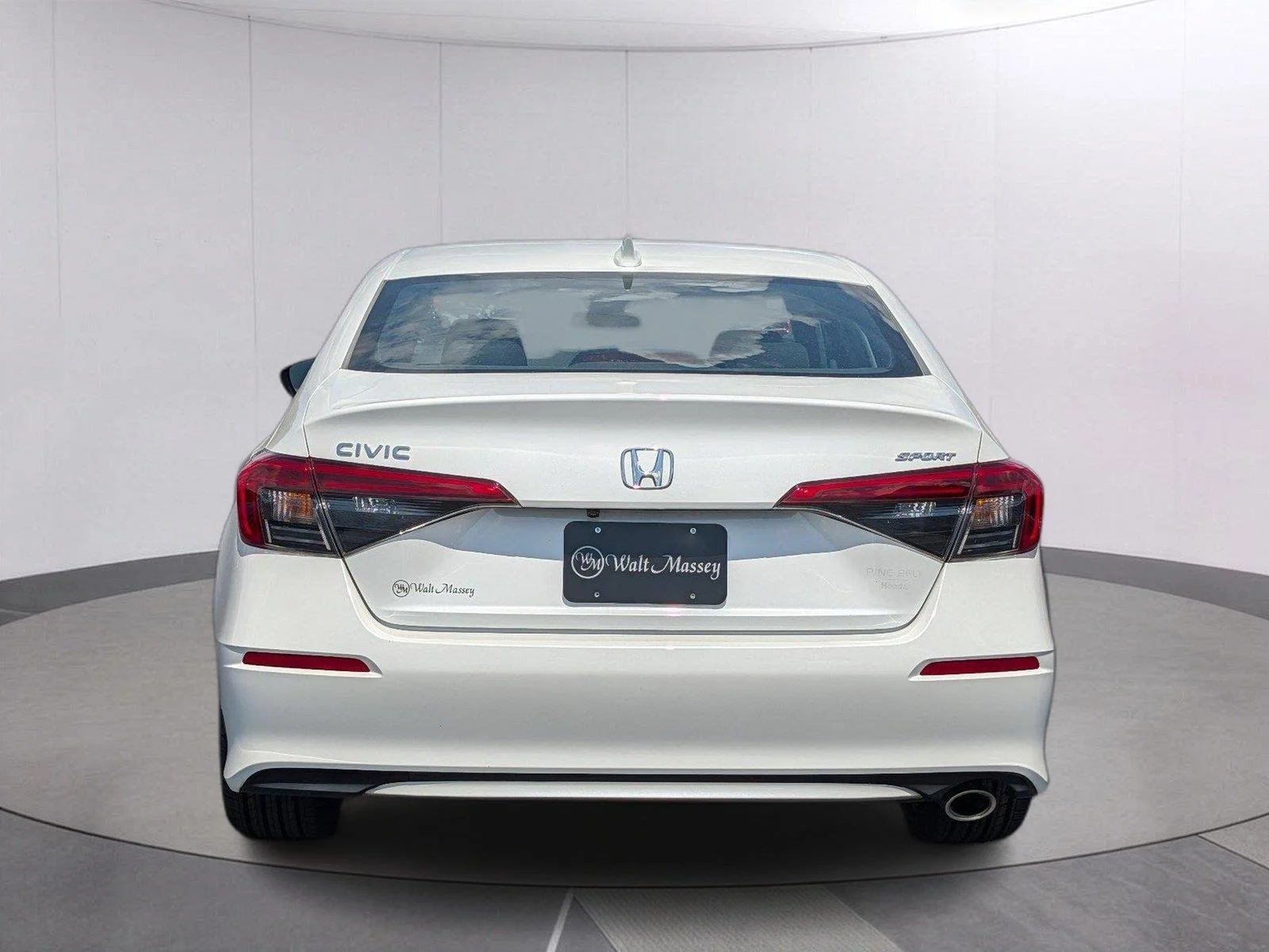 Used 2023 Platinum White Pearl Honda Sport image 4