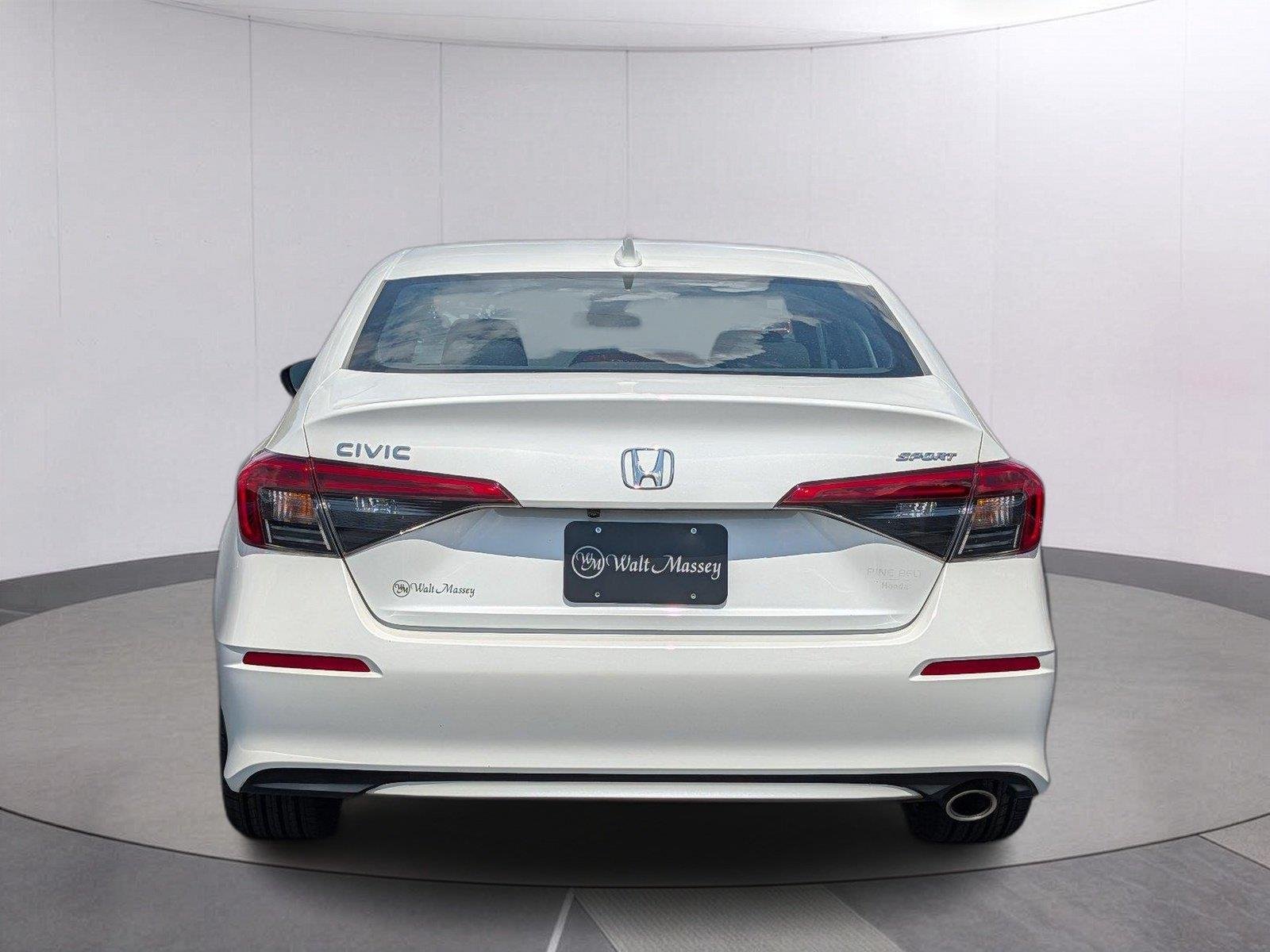 Used 2023 Platinum White Pearl Honda Sport image 4