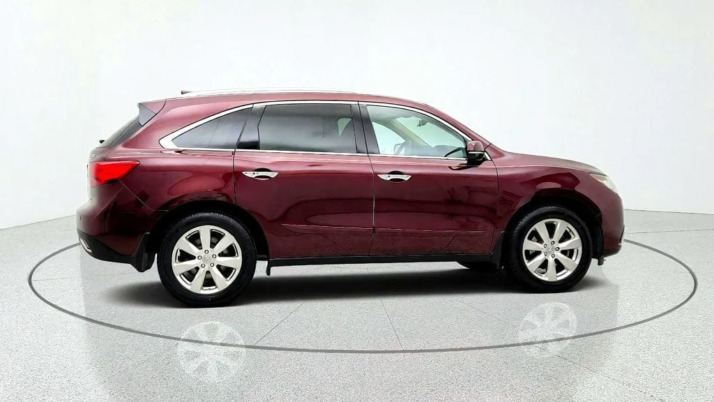 Used 2016 Dark Cherry Pearl Acura SH-AWD 4dr w/Advance/AcuraWatch Plus image 4