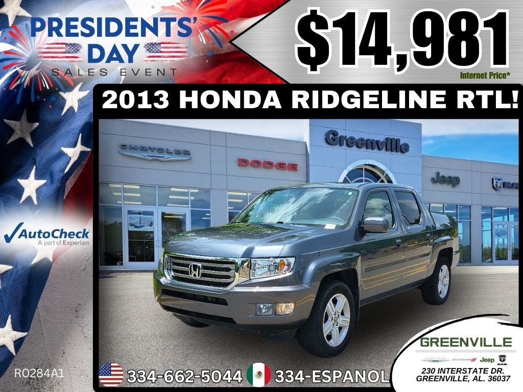 2013 Honda Ridgeline RTL