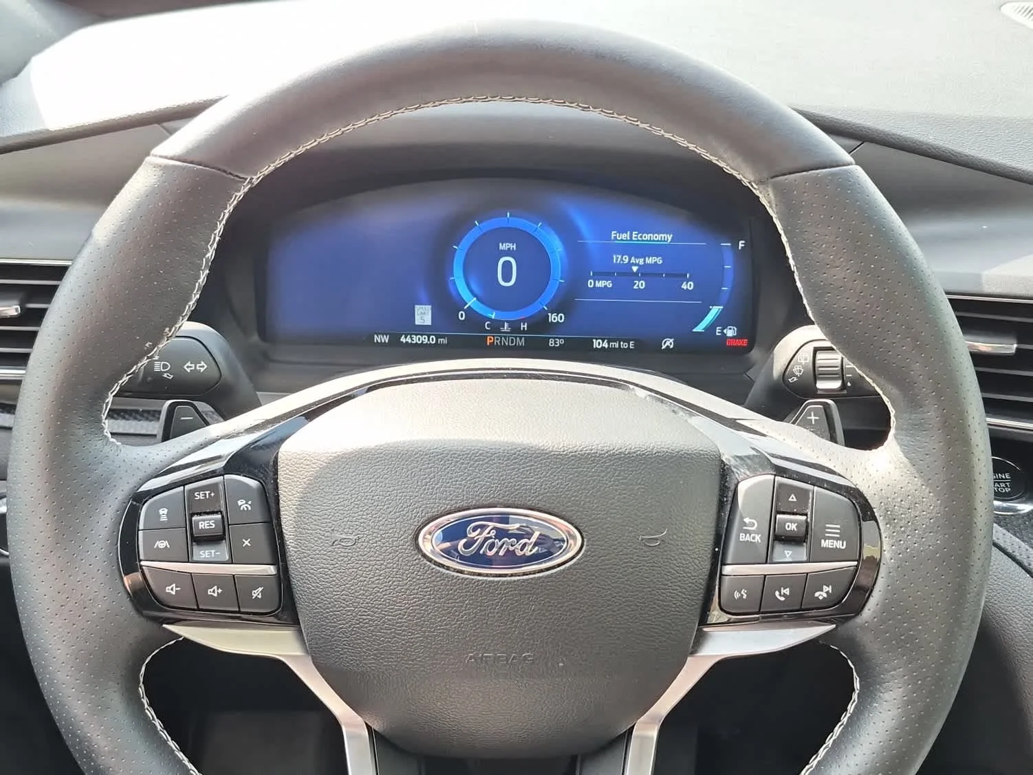 Used 2022 Star White Metallic Tri-Coat Ford ST image 18