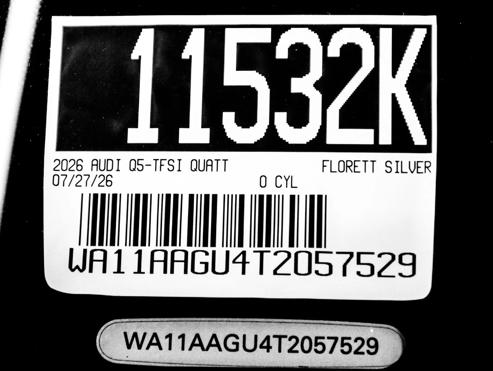 New 2026 Florett Silver Metallic Audi Premium image 29