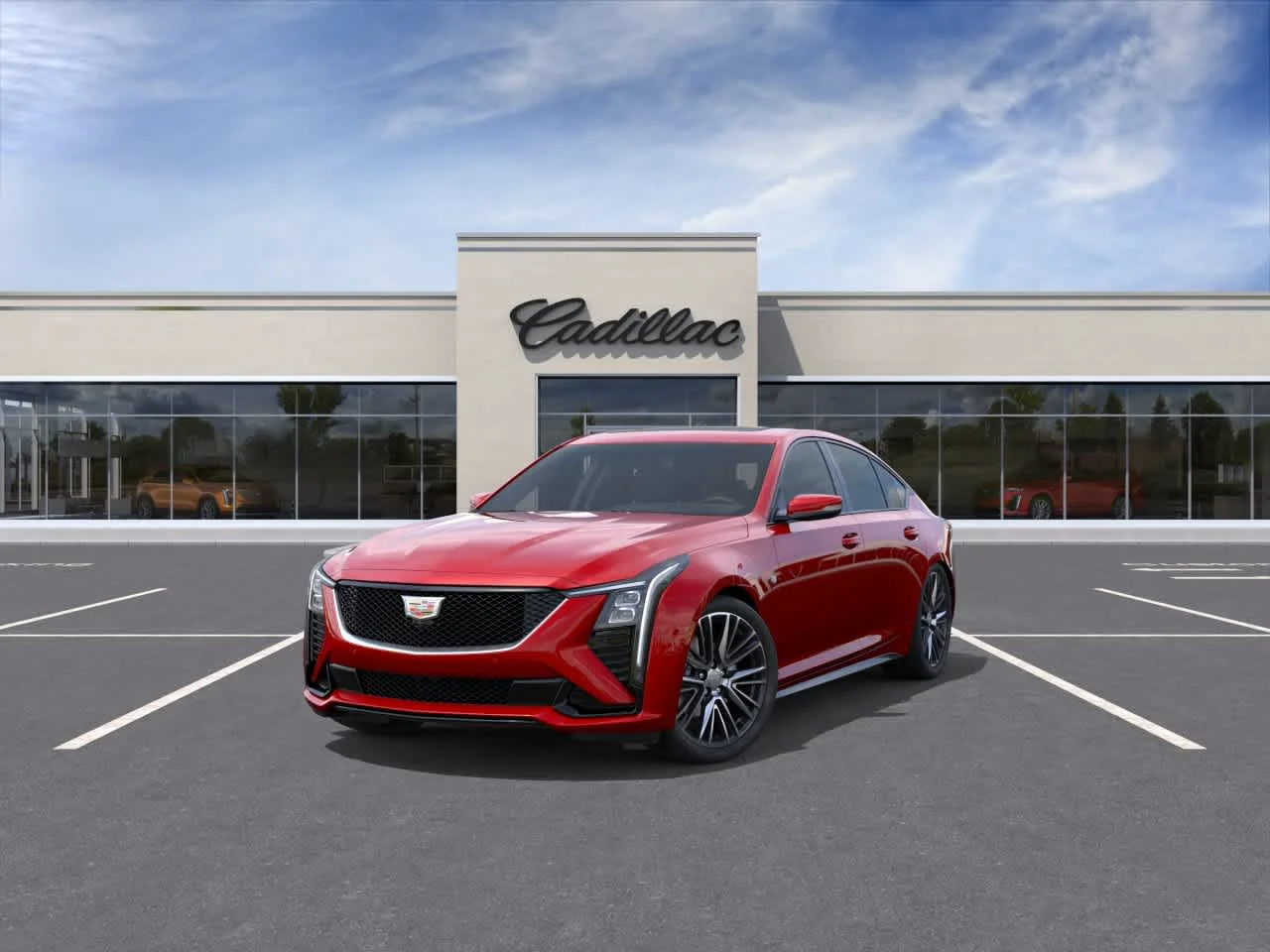 New 2026 Radiant Red Tintcoat Cadillac Sport image 8