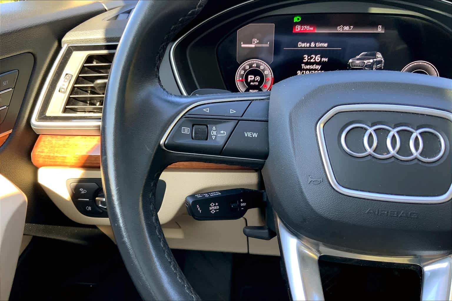 Used 2021 Glacier White Metallic Audi Premium Plus image 24