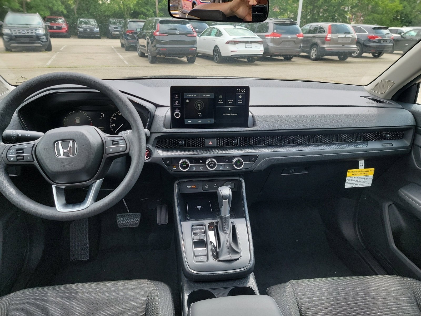 New 2026 Crystal Black Pearl Honda EX image 8