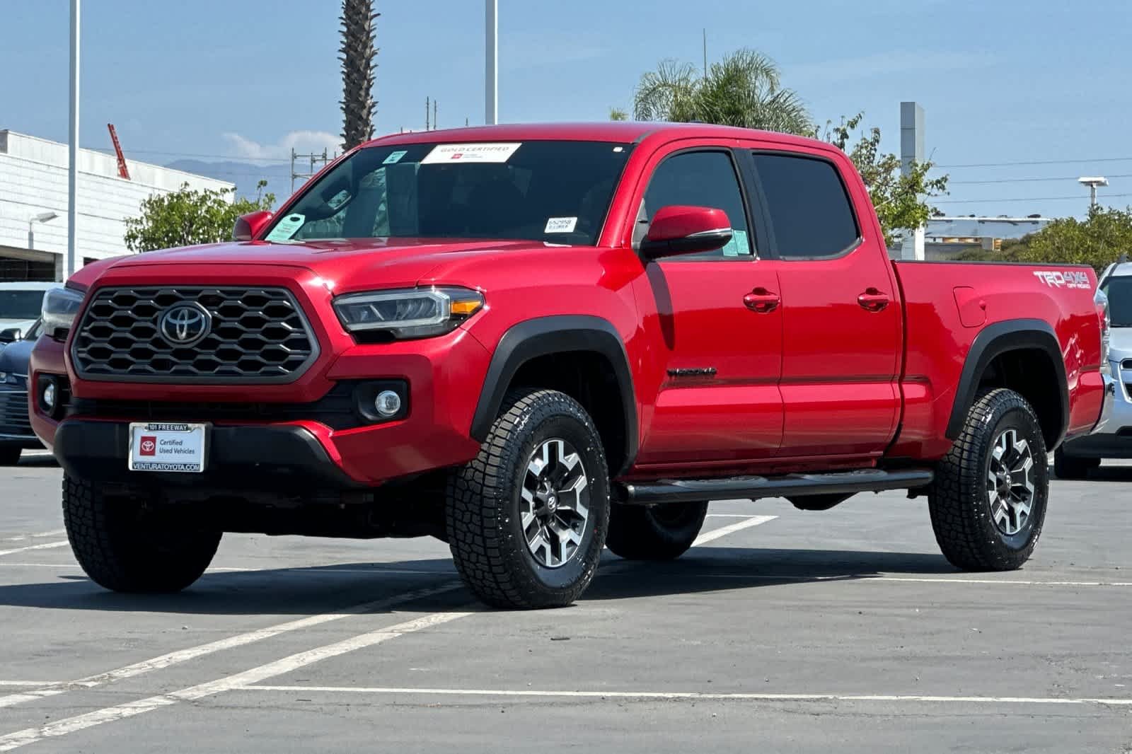 Certified Used 2023 Barcelona Red Metallic Toyota TRD Off Road image 8