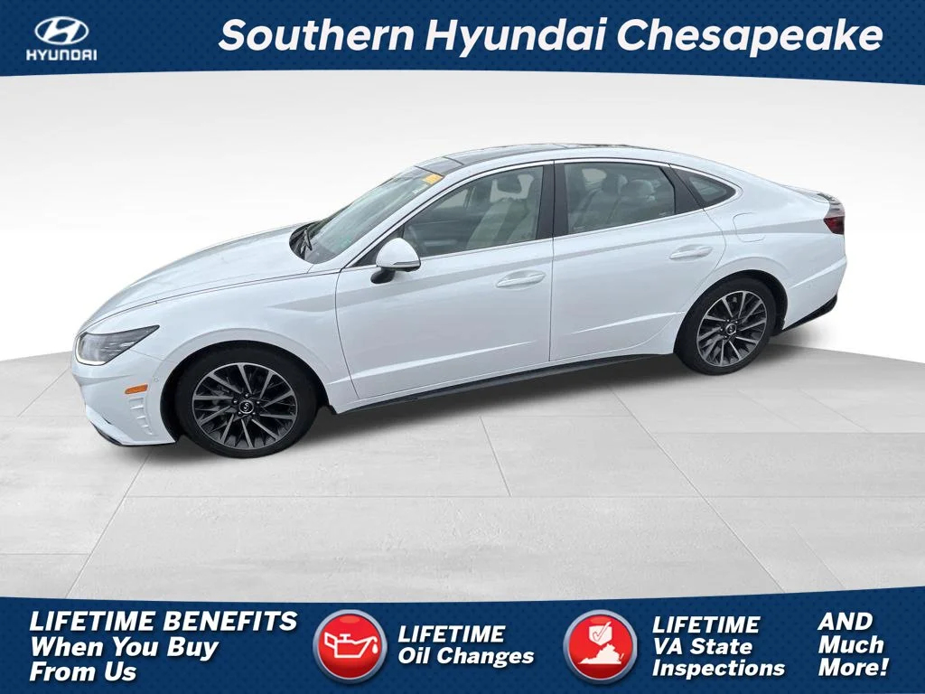 Used 2022 Gray Hyundai Limited image 1