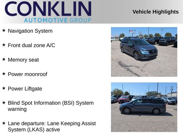 New 2026 Smoke Blue Pearl Honda Touring image 2