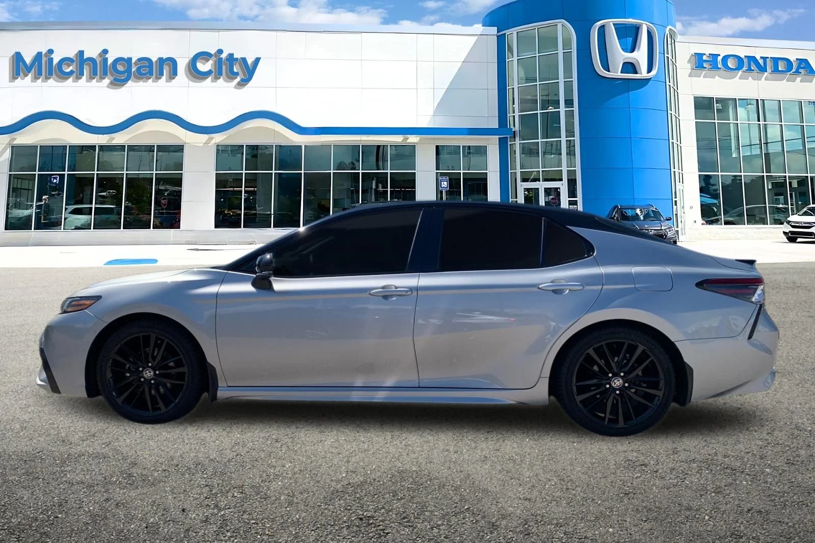 Used 2023 Silver Toyota XSE image 2