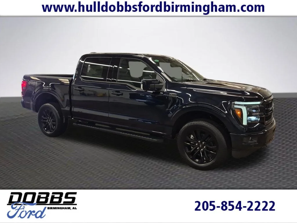 New 2026 Blue Ford Lariat image 1