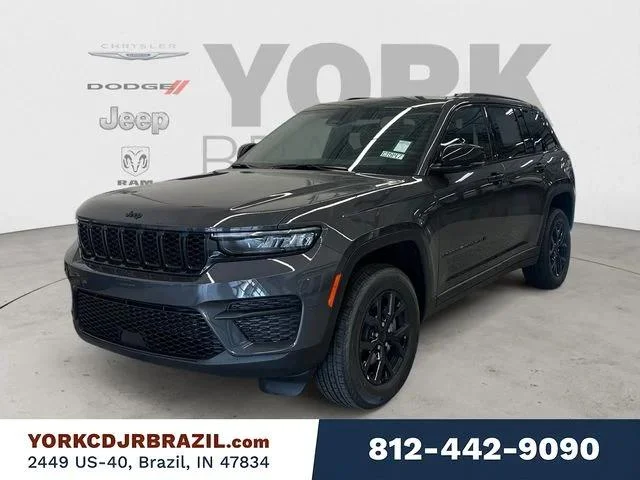 Baltic Gray Metallic Clear-Coat Exterior Paint 2025 Jeep Grand Cherokee SUV / Crossover Four-Wheel Drive 8-Speed Automatic