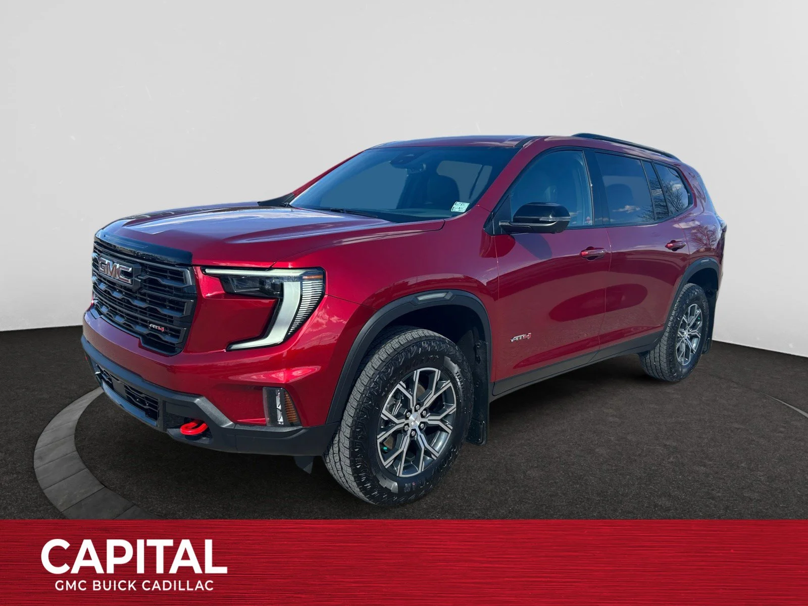 Used 2025 Red GMC AT4 AWD image 1