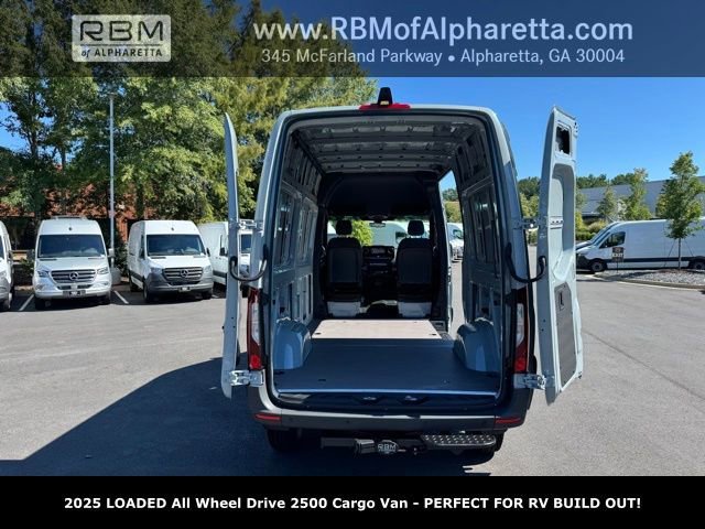 New 2025 Silver Gray Mercedes-Benz 2500 High Roof All Wheel Drive with 144 Wheel Base image 31