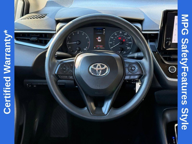 Certified Used 2024 CLASSIC SILVER METALLIC Toyota LE image 14